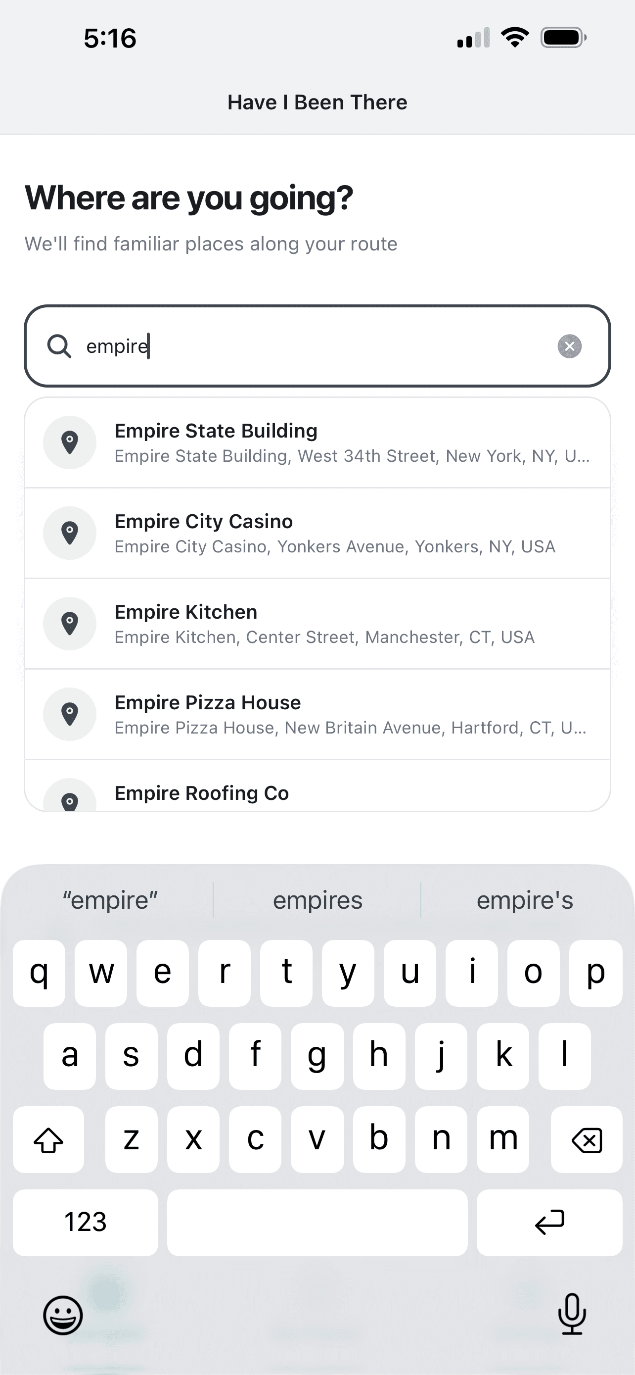 Address Search - Find any location